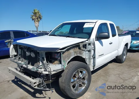 2005 Toyota Tacoma из США, поврежденный, VIN 5TETX22N85Z133514